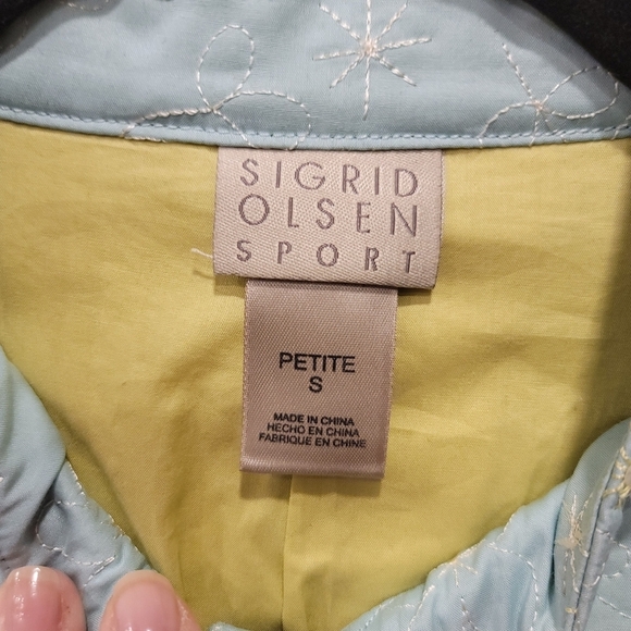 Sigrid Olsen Mint Sport Blazer - S petite - Picture 9 of 13